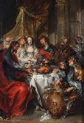 Simon de Vos The Wedding at Cana. oil painting